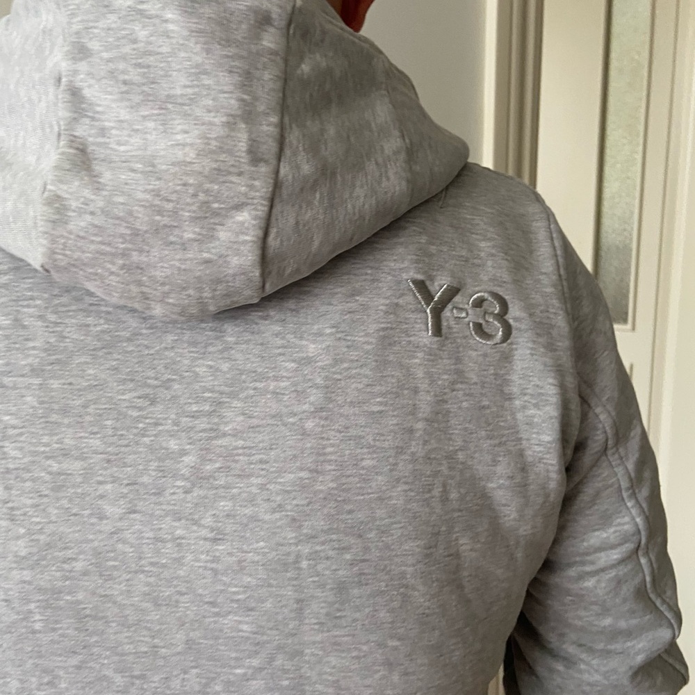 Y-3 Yoji Yamamoto Track Jacket with hoodies gray color Size S/P Small